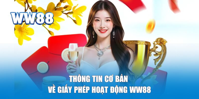 Thông tin cơ bản về giấy phép hoạt động WW88